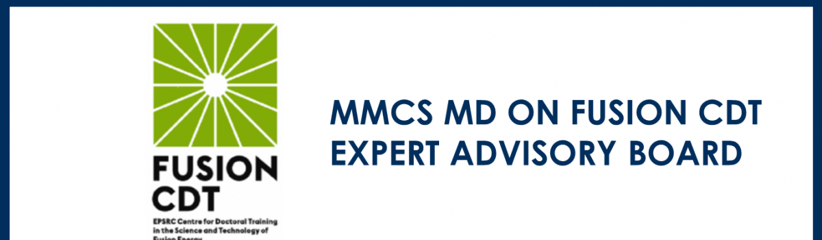 MMCS MD on Fusion CDT Expert Advisory Board